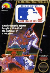NES: MLB: MAJOR LEAGUE BASEBALL (GAME)