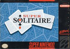 SNES: SUPER SOLITAIRE (WORN LABEL) (GAME)