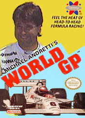 NES: MICHAEL ANDRETTIS WORLD GP (GAME)