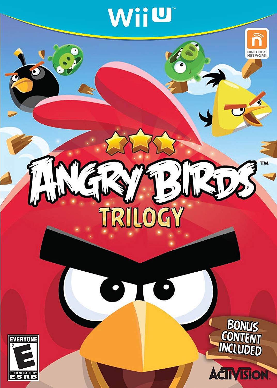 WIIU: ANGRY BIRDS TRILOGY (NM) (COMPLETE)