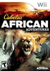 WII: CABELAS AFRICAN ADVENTURES (SOFTWARE ONLY) (COMPLETE)
