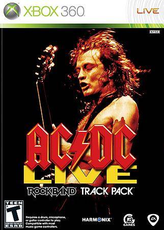 360: AC/DC LIVE ROCK BAND TRACK PACK (NEW)