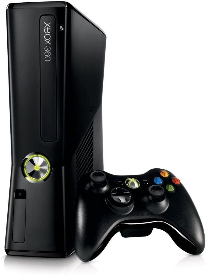 360: CONSOLE - SLIM - 4GB - INCL: 1 WIRELESS CTRL; HOOKUPS (USED)