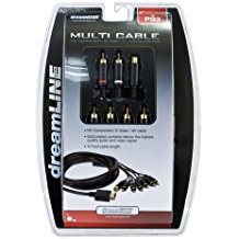 PS1/PS2/PS3: AV CABLE - S-VIDEO (RED/WHITE/S-VIDEO) GENERIC (USED)