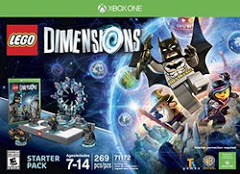 XB1: LEGO DIMENSIONS (SOFTWARE ONLY) (NM) (COMPLETE)