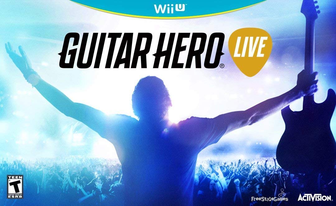 WIIU: GUITAR HERO LIVE - SOFTWARE ONLY (COMPLETE) - Click Image to Close