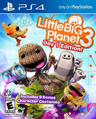 PS4: LITTLE BIG PLANET 3 (NM) (COMPLETE)