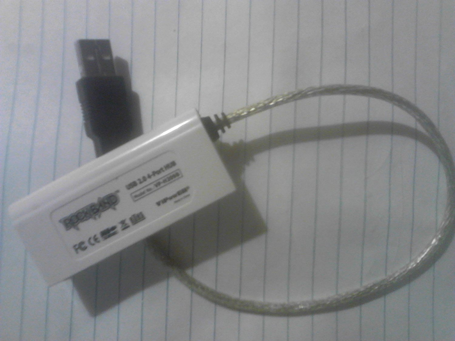 PS2: ROCK BAND USB 2.0 4-PORT POWERED HUB (USED)