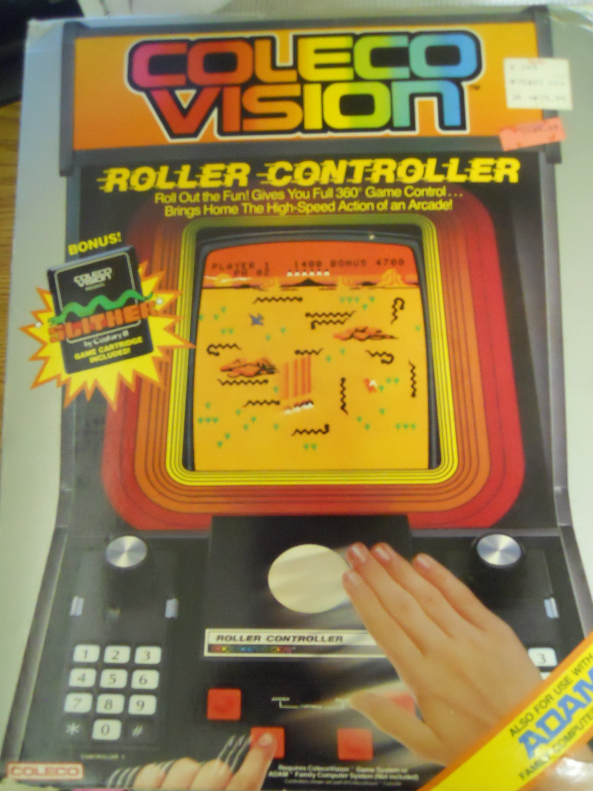 COL: SUPER ACTION CONTROLLER - COLECO (COSMETIC DAMAGE) (USED)