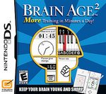NDS: BRAIN AGE 2 - MORE TRAINING IN MINUTES A DAY! (GAME)