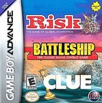 GBA: RISK / BATTLESHIP / CLUE (GAME)