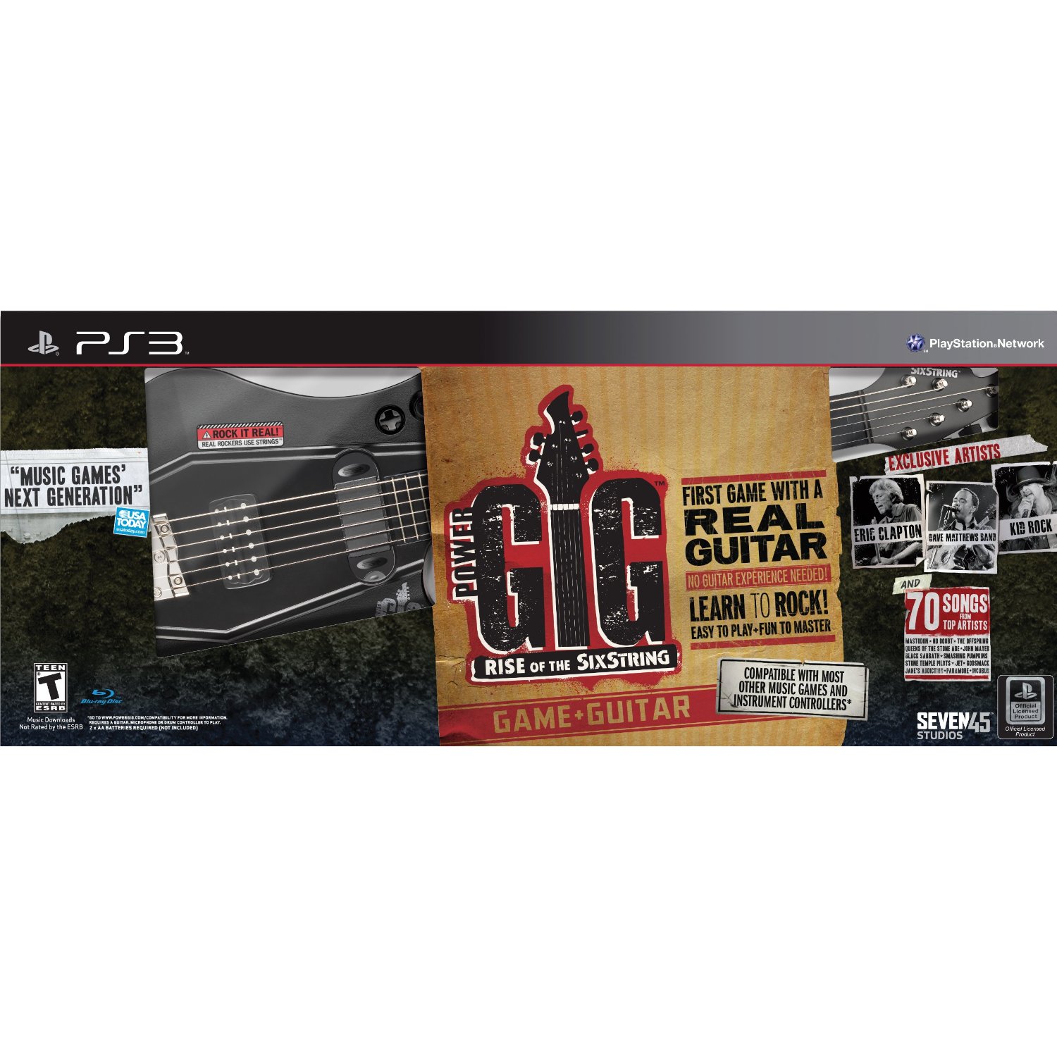 PS3: POWER GIG: RISE OF THE SIX STRING (SOFTWARE ONLY) (GAME)