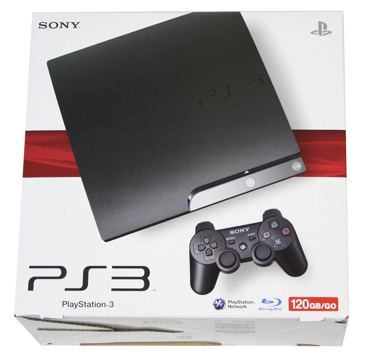 PS3: CONSOLE - MODEL CECH-3001A - SLIM - 160GB - GENERIC WIRELESS CTRL - HOOKUPS - (USED)