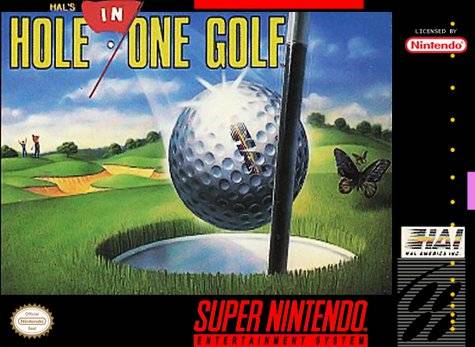 SNES: HOLE IN ONE GOLF; HALS (GAME)