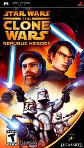 PSP: STAR WARS CLONE WARS REPUBLIC HEROES (COMPLETE)