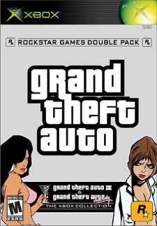 XBX: GRAND THEFT AUTO - DOUBLE PACK [GTA III / VICE CITY] (2-DISC) (COMPLETE)