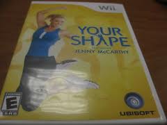 WII: YOUR SHAPE FEATURING JENNY MCCARTHY (NO CAMERA) (COMPLETE)