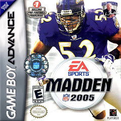 GBA: MADDEN 2005 (GAME)