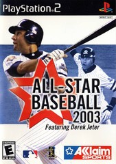 PS2: ALL-STAR BASEBALL 2003 FT DEREK JETER (COMPLETE)