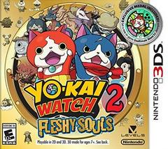 3DS: YO-KAI WATCH 2 - FLESHY SOULS (NM) (COMPLETE)