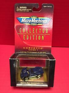 TOY: MICROMACHINES COLLECTOR EDITION - MANTA RAY EXPERIMENTAL - CORVETTE SERIES 1 (NEW)