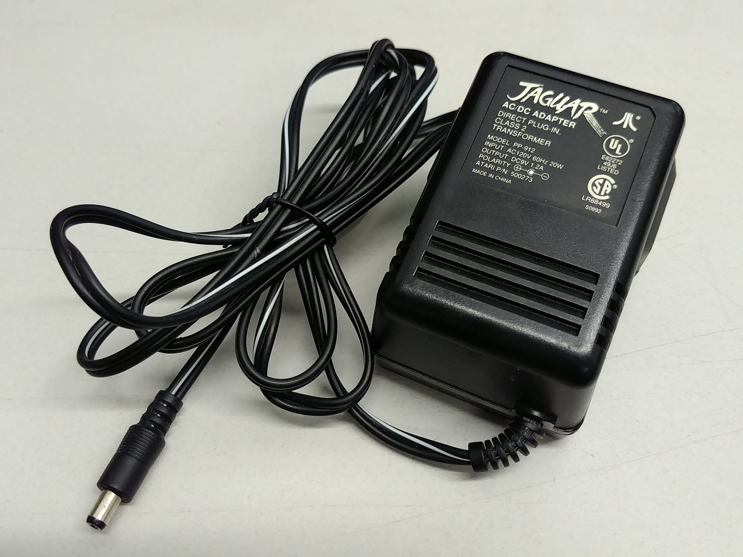 JAG: AC DC POWER ADAPTER - MODEL PP-912 (USED)