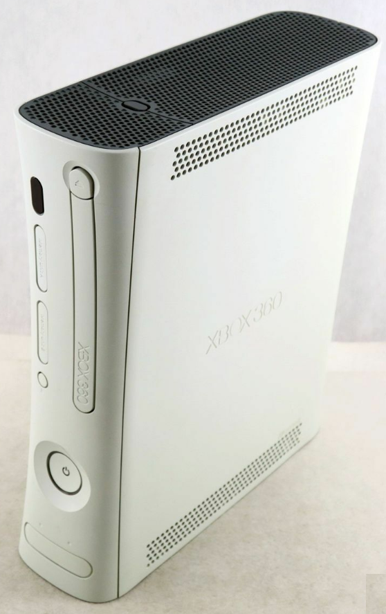360: CONSOLE ONLY - ARCADE - WHITE - NO HDMI PORT (USED)