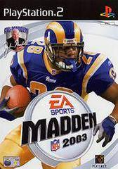 PS2: MADDEN NFL 2003 (NEW) (JAPAN IMPORT) - Click Image to Close