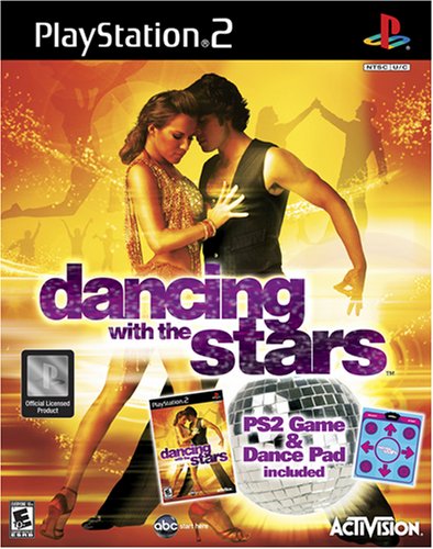 PS2: DANCING WITH THE STARS DANCE PAD AND GAME (COMPLETE)