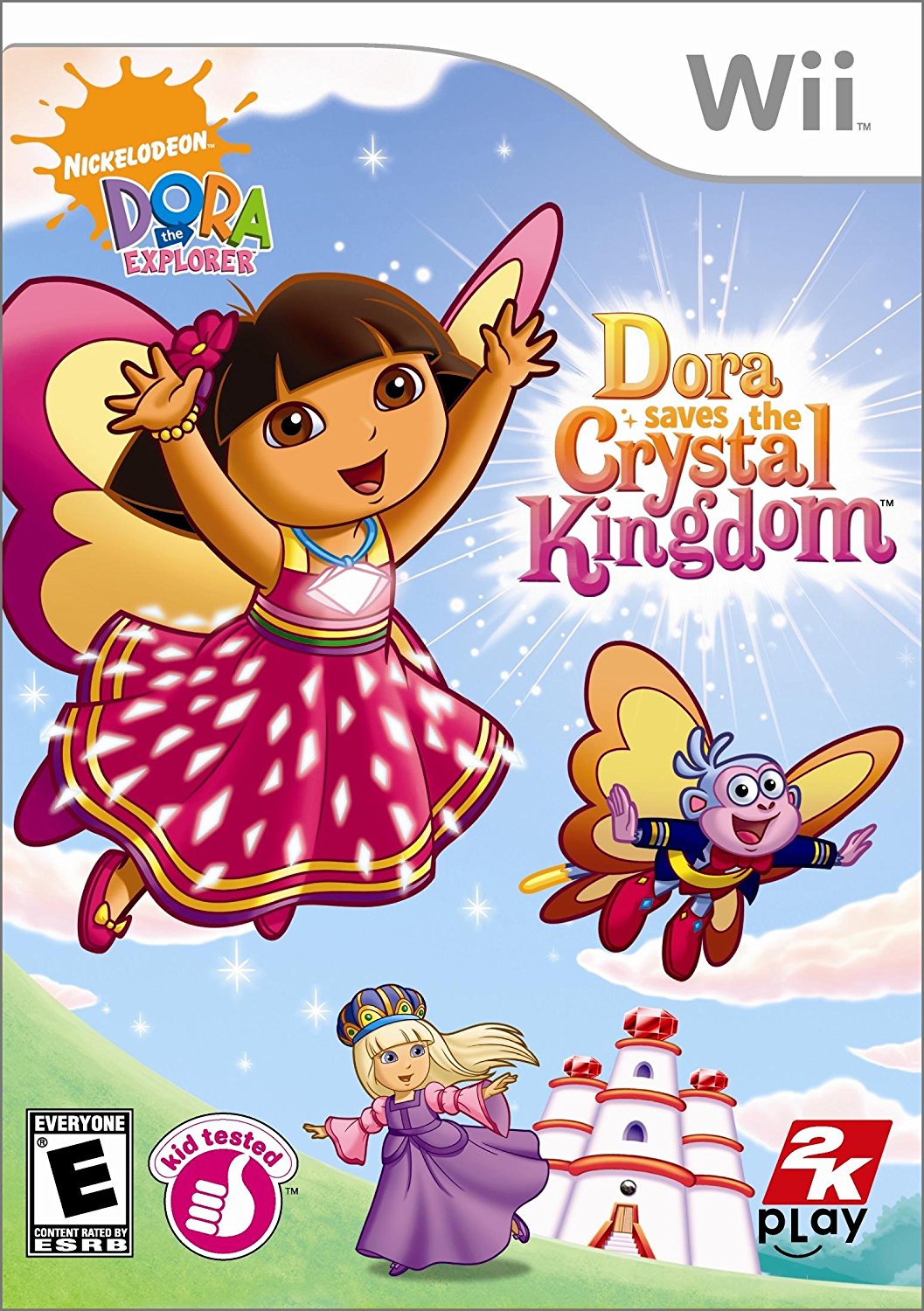 WII: DORA SAVES THE CRYSTAL KINGDOM (GAME) - Click Image to Close