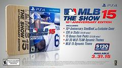 PS4: MLB 15: THE SHOW - 10TH ANNIVERSARY EDITION - STEELBOOK (NO DLC) (NM) (COMPLETE)
