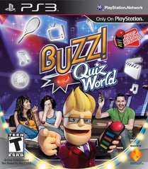 PS3: BUZZ! QUIZ WORLD (SOFTWARE ONLY) (COMPLETE)