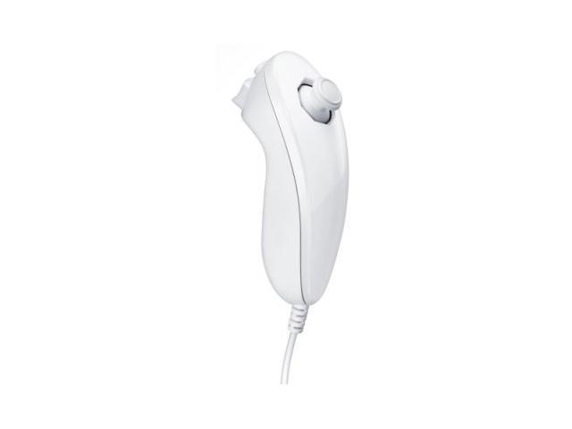 WII: CONTROLLER - NINTENDO - NUNCHUK - WHITE (USED)