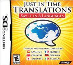 NDS: JUST IN TIME: TRANSLATIONS (GAME)