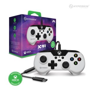 XB1: CONTROLLER - X91 - WHITE - WIRED (USED)
