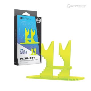 MISC: PIXEL ART UNIVERSAL CONTROLLER STAND - YELLOW (NEW) - Click Image to Close