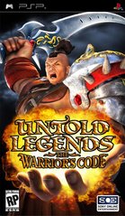 PSP: UNTOLD LEGENDS THE WARRIORS CODE (GAME) - Click Image to Close