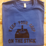 MISC: BLUE KEEP YOUR GRIP S TSHIRT (NEW)