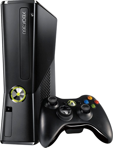360: - CONSOLE - SLIM - 250GB - INCL: 1 WIRELESS CTRL - HOOKUPS (USED)