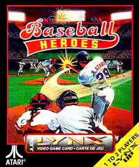 LYNX: BASEBALL HEROES (GAME) - Click Image to Close