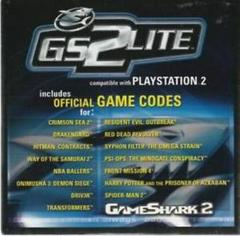 PS2: GAME SHARK 2 LITE (GAME)