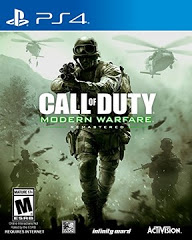 PS4: CALL OF DUTY MODERN WARFARE REMASTERED (NM) (COMPLETE)