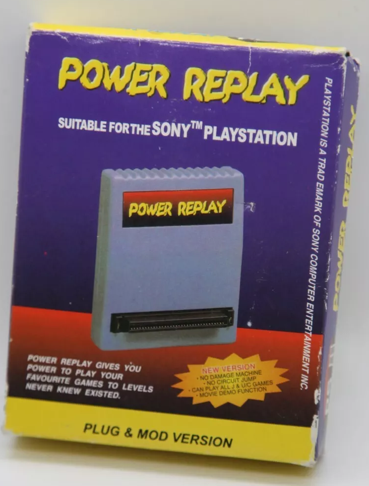 PS1: CONSOLE ACCESSORY - POWER REPLAY (NEW)
