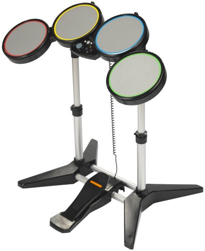 PS3: CONTROLLER - ROCK BAND 1 DRUMSET - WIRED - INCL: DRUMS; PEDAL; STICKS; STAND (USED)