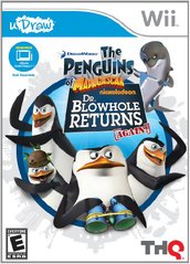 WII: U DRAW: PENGUINS OF MADAGASCAR DR BLOWHOLE RETURNS AGAIN (COMPLETE)