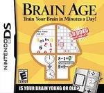 NDS: BRAIN AGE: TRAIN YOUR BRAIN IN MINUTES A DAY! (GAME) - Click Image to Close