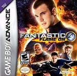 GBA: FANTASTIC 4: FLAME ON (GAME) - Click Image to Close