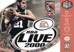 N64: NBA LIVE 2000 (GAME) (WORN LABLE)