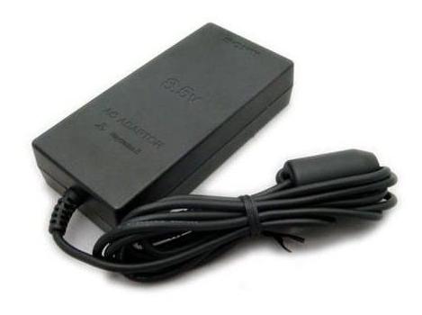PS2: AC ADAPTER / PSU - GENERIC - SLIM MODEL - INCL: WALL CABLE (NEW)