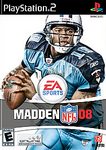 PS2: MADDEN NFL 08 (COMPLETE) - Click Image to Close